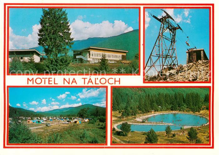 73787614 Nizke Tatry Slovakia Motel na Taloch Bergbahn Campingplatz Freibad