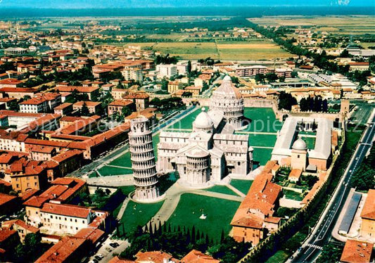 73787202 Pisa Cathedral and sea aerial photograph