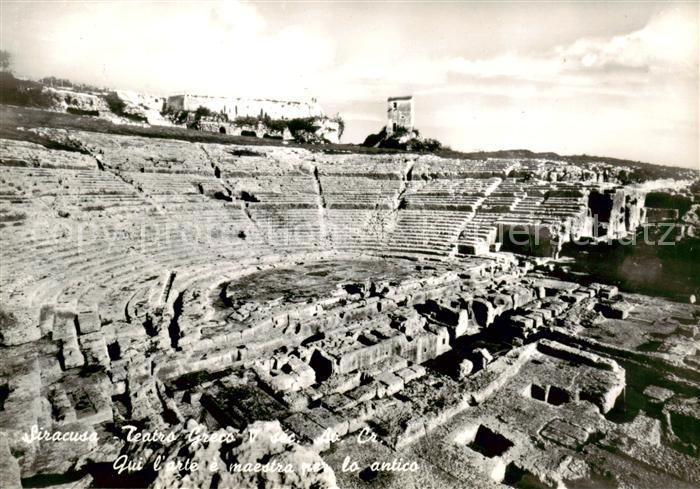 73787822 Siracusa Syrakus Sicilia Theatre Grec Ve siecle