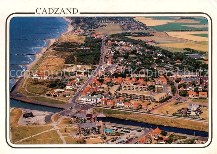 73788273 Cadzand Bad Zeeland NL Fliegeraufnahme