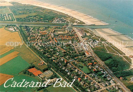 73788275 Cadzand Bad Zeeland NL Fliegeraufnahme