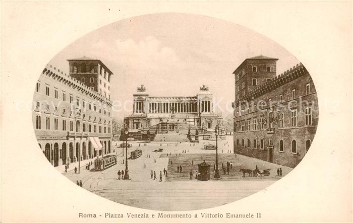 73788672 Roma  Rom IT Piazza Venezia e Monumento a Vittorio Emanuele 2. - Strass