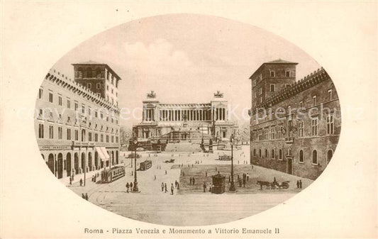 73788672 Roma  Rom IT Piazza Venezia e Monumento a Vittorio Emanuele 2. - Strass