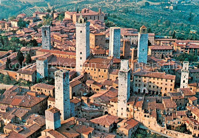 73790798 San Gimignano Toscana IT Cittá dall aereo