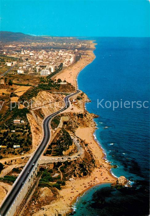 73791364 Calella de Mar ES Fliegeraufnahme