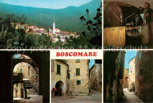 73792166 Boscomare Imperia Liguria IT Ortspanorama Kirche Altstadt Gassen