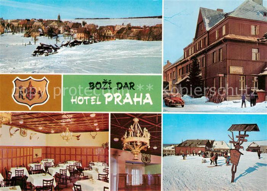 73793831 Bozi Dar Gottesgab CZ Hotel Praha Restaurant Winterlandschaft