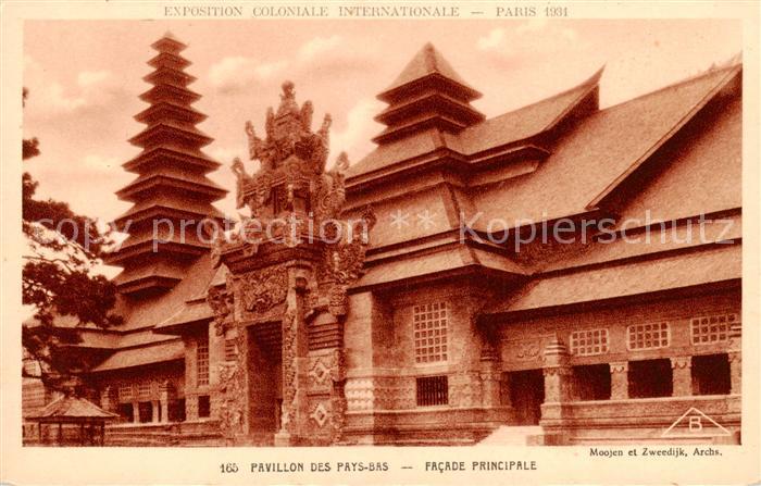 73837197 Exposition Coloniale Internationale Paris 1931 Povillon des Pays Bas