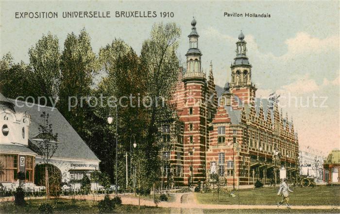 73837628 Exposition Universelle Bruxelles 1910 Pavillon Hollandais