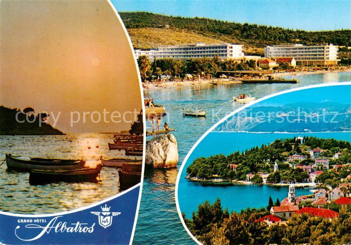 73796503 Cavtat Croatia Grand Hotel Albatros Panorama Fliegeraufnahme