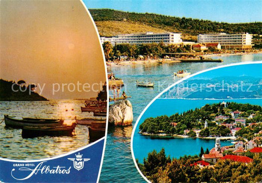 73796503 Cavtat Croatia Grand Hotel Albatros Panorama Fliegeraufnahme