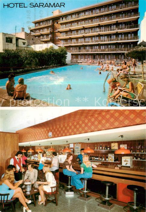 73796683 El Arenal Mallorca ES Hotel Saramar Pool Bar