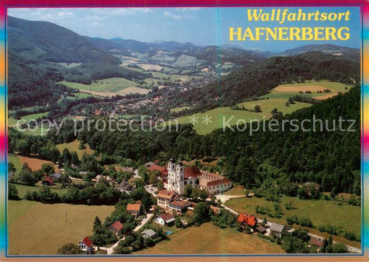 73796784 Hafnerberg Barocke Wallfahrtskirche Fliegeraufnahme