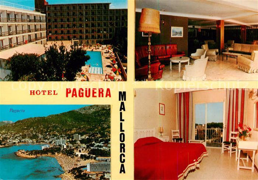 73797129 Paguera Mallorca Islas Baleares ES Hotel Paguera Pool Fliegeraufnahme F