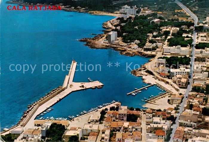 73834485 Cala Ratjada Mallorca Vista aerea del puerto