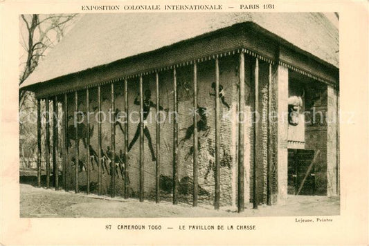 73886200 Exposition Coloniale Internationale Paris 1931 Cameroun Togo Chasse