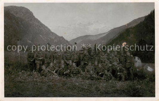 73921527 Militaria Schweiz Gruppenfoto Soldaten