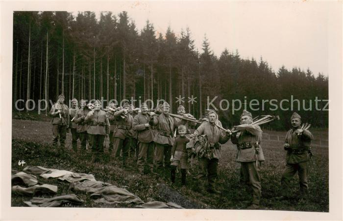 73921530 Militaria Suisse Photo de groupe de soldats