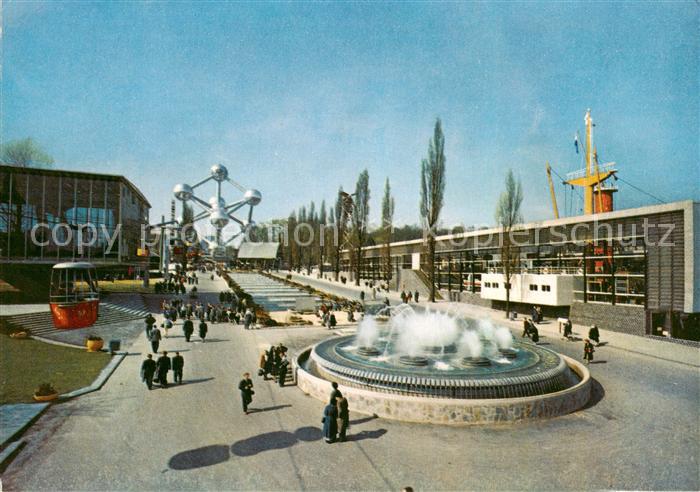 73922788 Exposition Universelle Bruxelles 1958 Benelux Allee