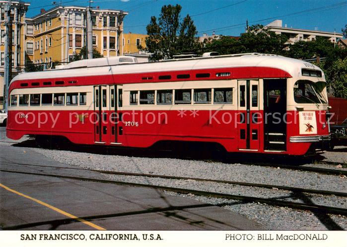 73922829 Strassenbahn Tramway-- San Francisco California USA