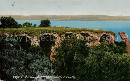 73802313 Sirmione Lago di Garda Grotte di Catulla