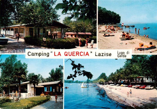 73802625 Lazise Lago di Garda Camping La Quercia Bungalows Strand