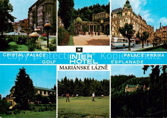 73803806 Marianske Lazne Cristal Palace Interhotel Palace Praha Golf Esplanade