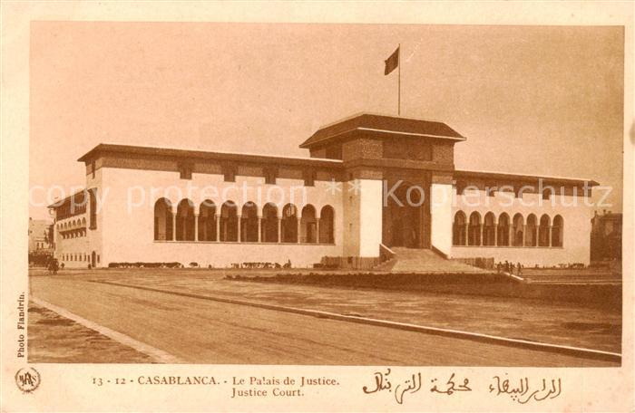 73804669 Casablanca Le Palais de Justice