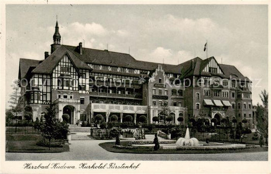 73805396 Kudowa-Zdroj Bad Kudowa Niederschlesien Kurhotel Fuerstenhof