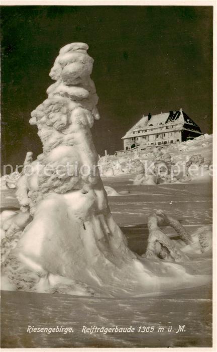 73805403 Riesengebirge Krkonose Karkonosze Reiftraegerbaude