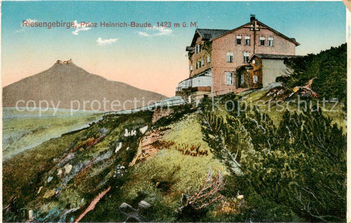 73805407 Riesengebirge Krkonose Karkonosze Prinz Heinrich Baude