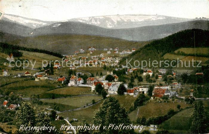 73805508 Krummhuebel Karpacz Riesengebirge PL Blick vom Pfaffenberg