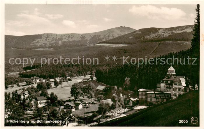 73805741 Brueckenberg Krummhuebel Riesengebirge PL mit Schneekoppe