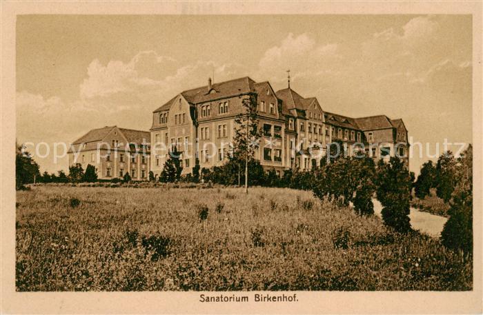 73805745 Greiffenberg Lwowek Slaski Schlesien PL Sanatorium Birkenhof