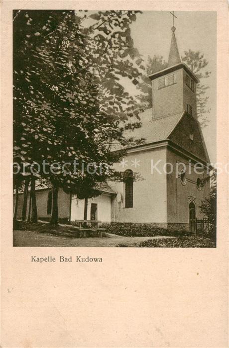 73805902 Bad Kudowa Kudowa-Zdroj Niederschlesien PL Kapelle