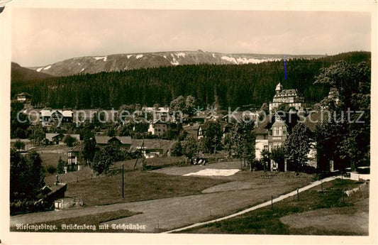 73805905 Brueckenberg Krummhuebel Riesengebirge PL Teilansicht mit Teichraender