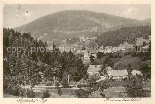 73805945 Agnetendorf  Jagniatkow Jelenia Gora Riesengebirge PL Panorama Blick vo