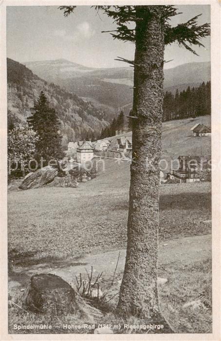 73806711 Spindelmuehle Riesengebirge Spindleruv Mlyn CZ Panorama Hohes Rad