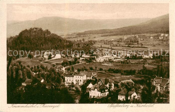 73806785 Krummhuebel Karpacz Riesengebirge PL Pfaffenberg und Kurhotel