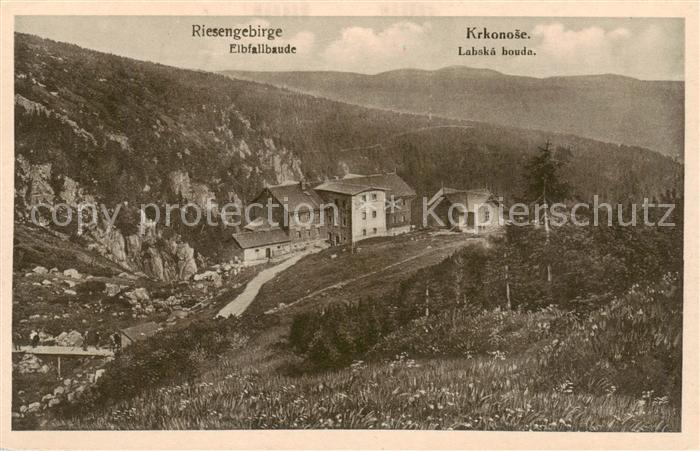 73805838 Riesengebirge Krkonose Karkonosze Elbfallbaude