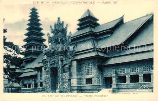 73896867 Exposition Coloniale Internationale Paris 1931 Pavillon des Pays Bas