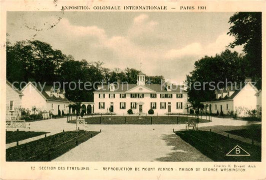 73897292 Exposition Coloniale Internationale Paris 1931 Section des Etats Unis