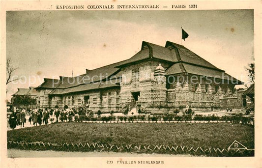 73897293 Exposition Coloniale Internationale Paris 1931 Pavillon Neerlandais