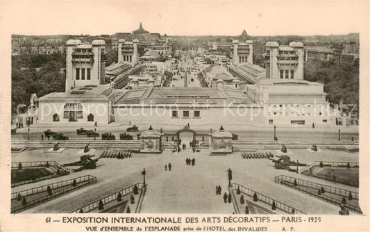 73897302 Exposition Arts Decoratifs Paris 1925 Vue d Ensemble de I Esplanade