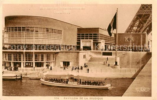 73897314 Exposition Internationale Paris 1937 Pavillon Belgique