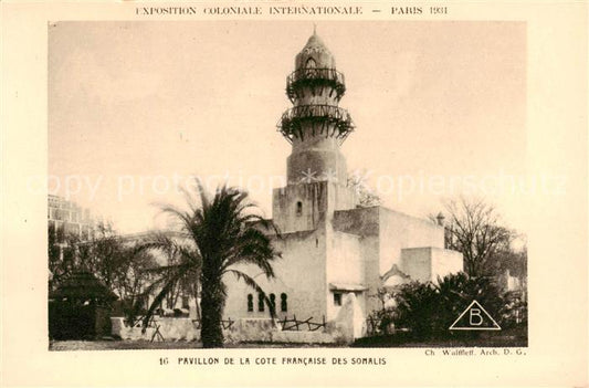 73897318 Exposition Coloniale Internationale Paris 1931 Pavillon Cote Francaise