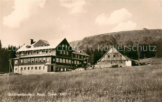 73808982 Schlingelbaude Karpacz PL Bergbaude im Riesengebirge