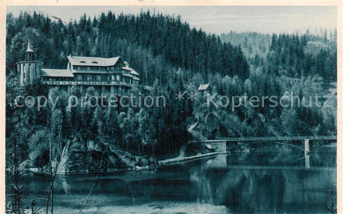 73809002 Boberroehrsdorf Riesengebirge Turmsteinbaude Talsperre Boberroehrsdorf