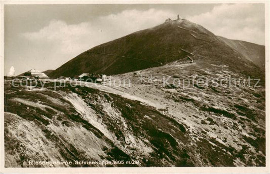 73809133 Riesengebirge Krkonose Karkonosze Schneekoppe