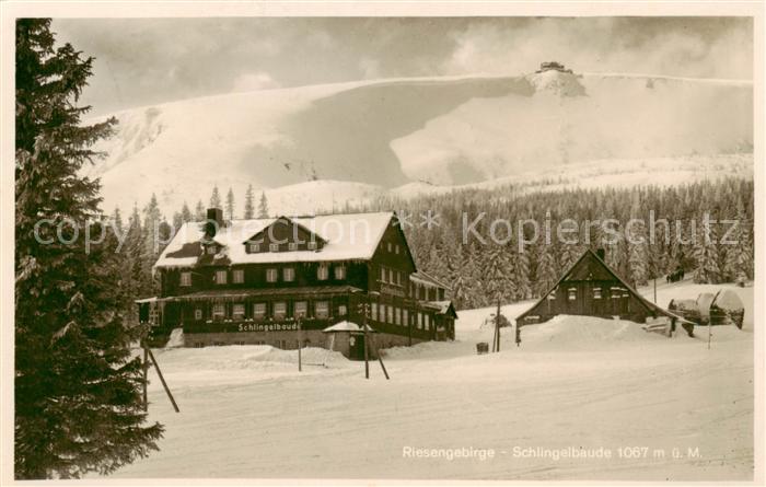 73809180 Riesengebirge Krkonose Karkonosze Schlingelbaude